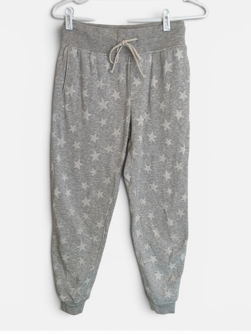 Alternative Apparel Gray Star Print Jogger sweatpants